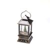 LED-Wasserlaterne 'Weihnachtsmarkt' 1 LED warmweiß 10,5 x 22 cm