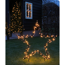Verkleinertes Bild von Gartenstecker 'Stern' beleuchtet 121 cm