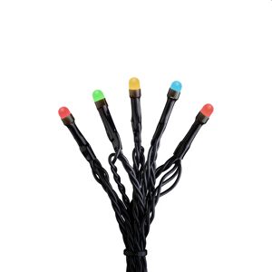 LED-Micro-Lichterkette 80 LEDs bunt 1264 cm