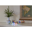 Verkleinertes Bild von LED-Szenerie 'Weihnachtsmann im Schlitten' 10 LEDs bunt 35,5 x 14 cm