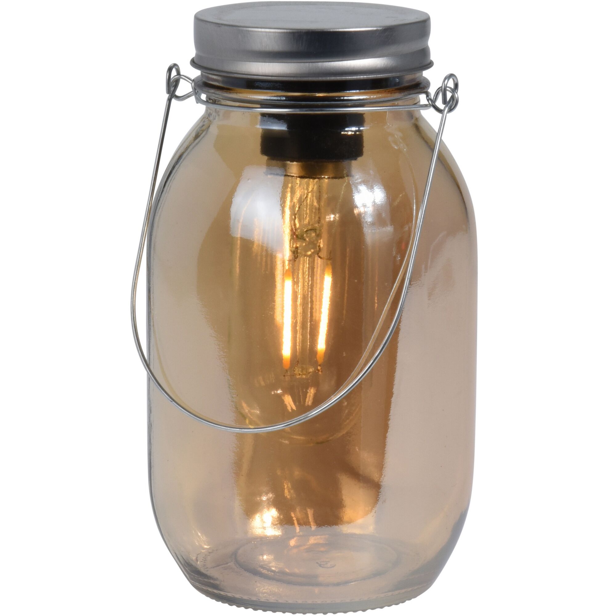 Deko Glas mit LED