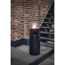Verkleinertes Bild von Gas-Feuerstelle 'Nova LED L' mit Schutzhülle, schwarz, Ø 36 x 102 cm