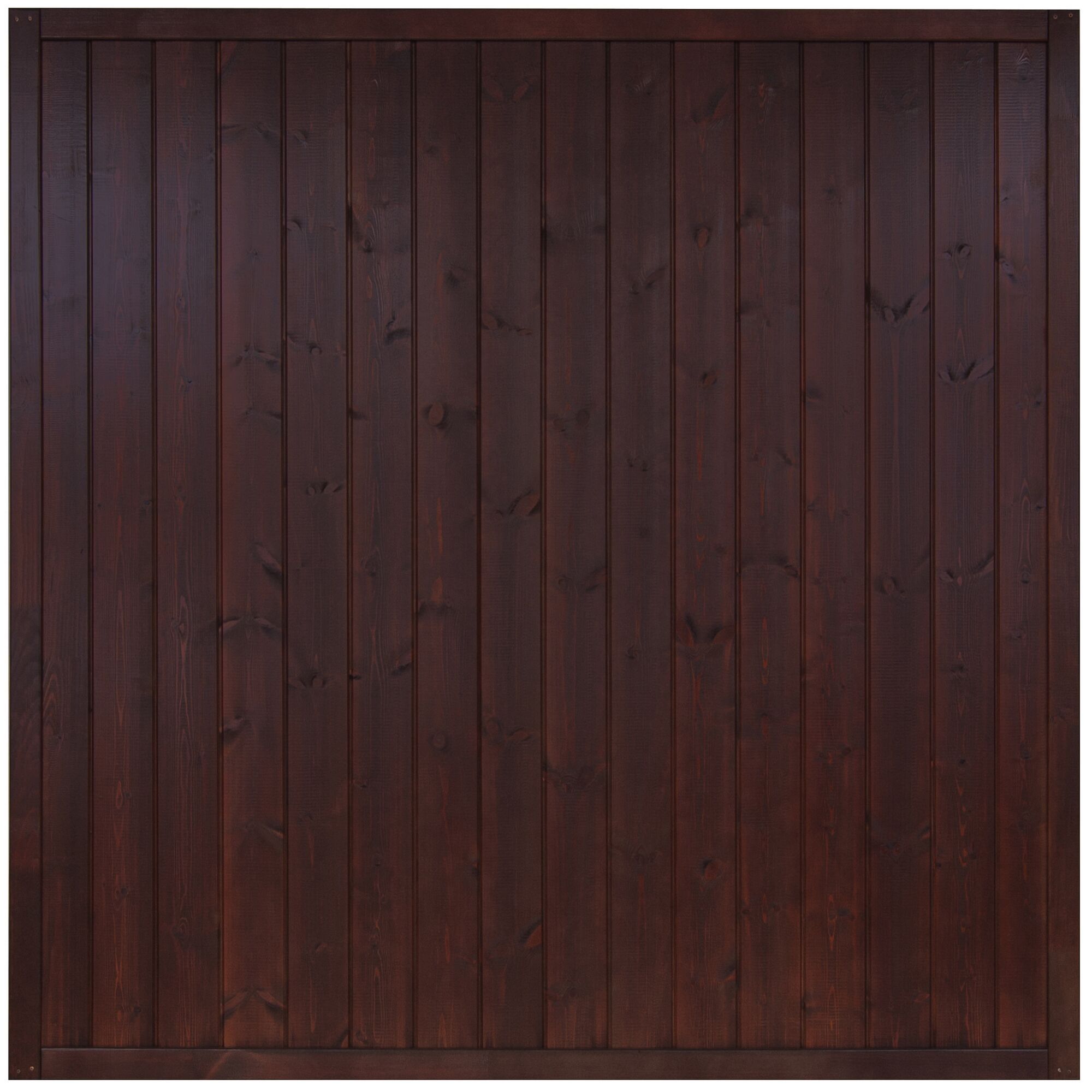 Brauner Holzzaun Oxford