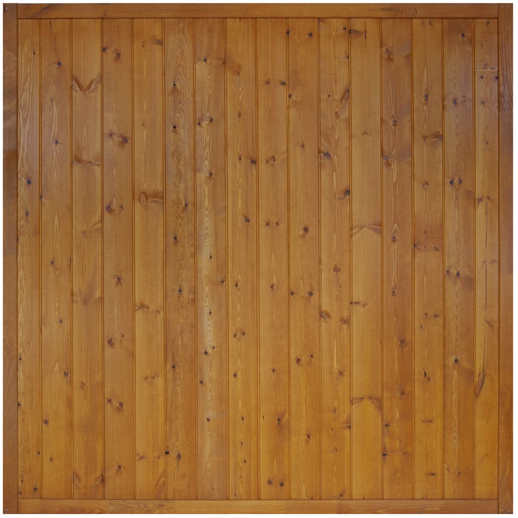 Holzpaneel Zaun Oxford Pinie 180x180 cm