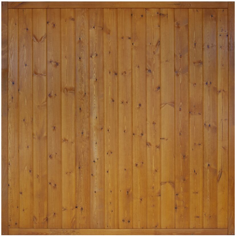 Holzpaneel Zaun Oxford Pinie 180x180 cm
