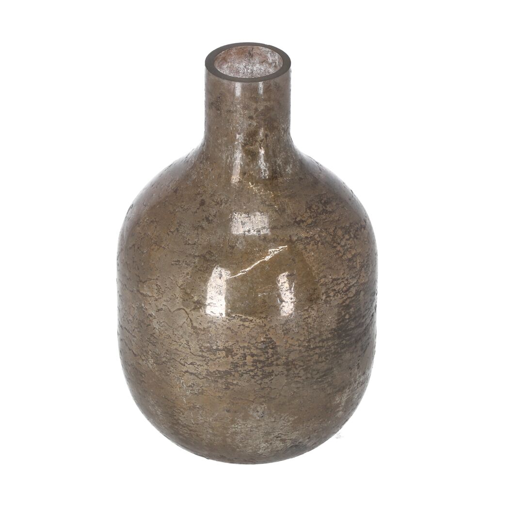Goldene Vase, 22 cm hoch