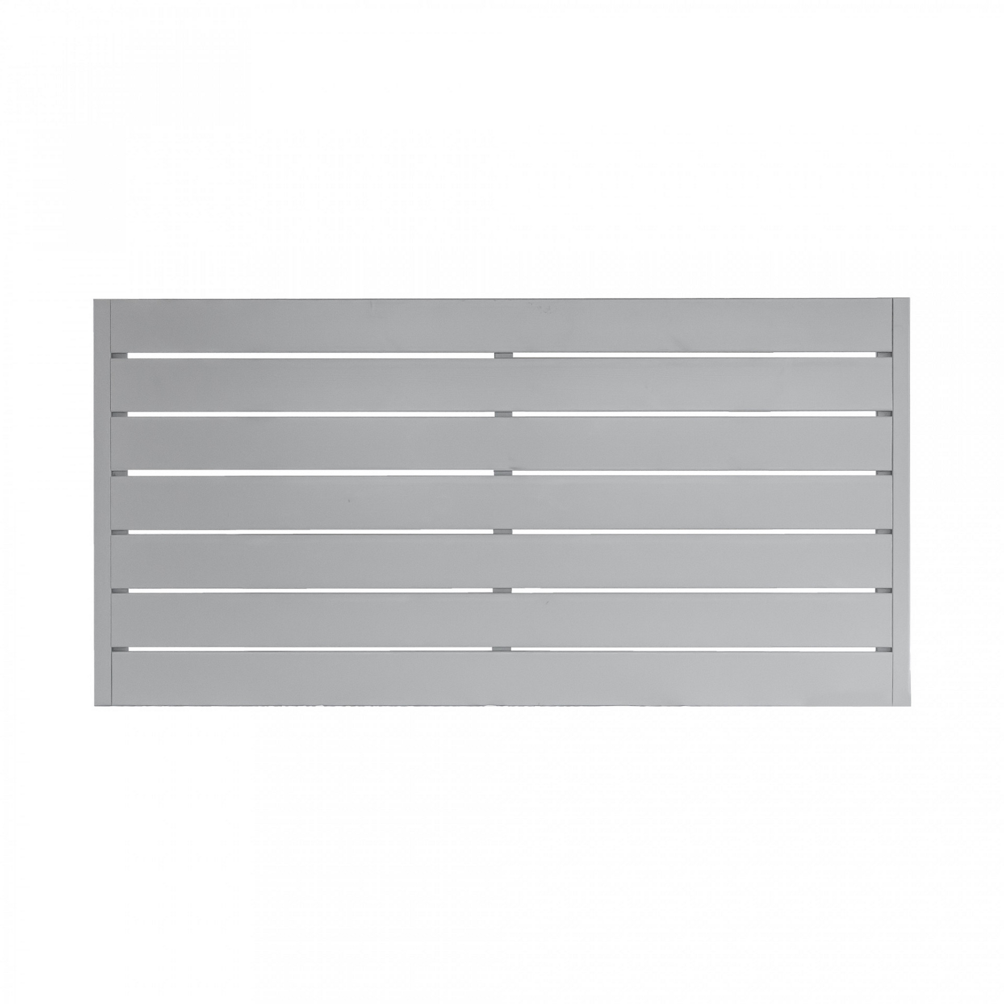 Vorgartenzaun 'Faro' 180 x 90 cm Kiefer grau