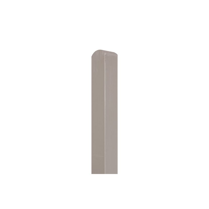 Grauer Pfosten 9 x 9 x 95 cm