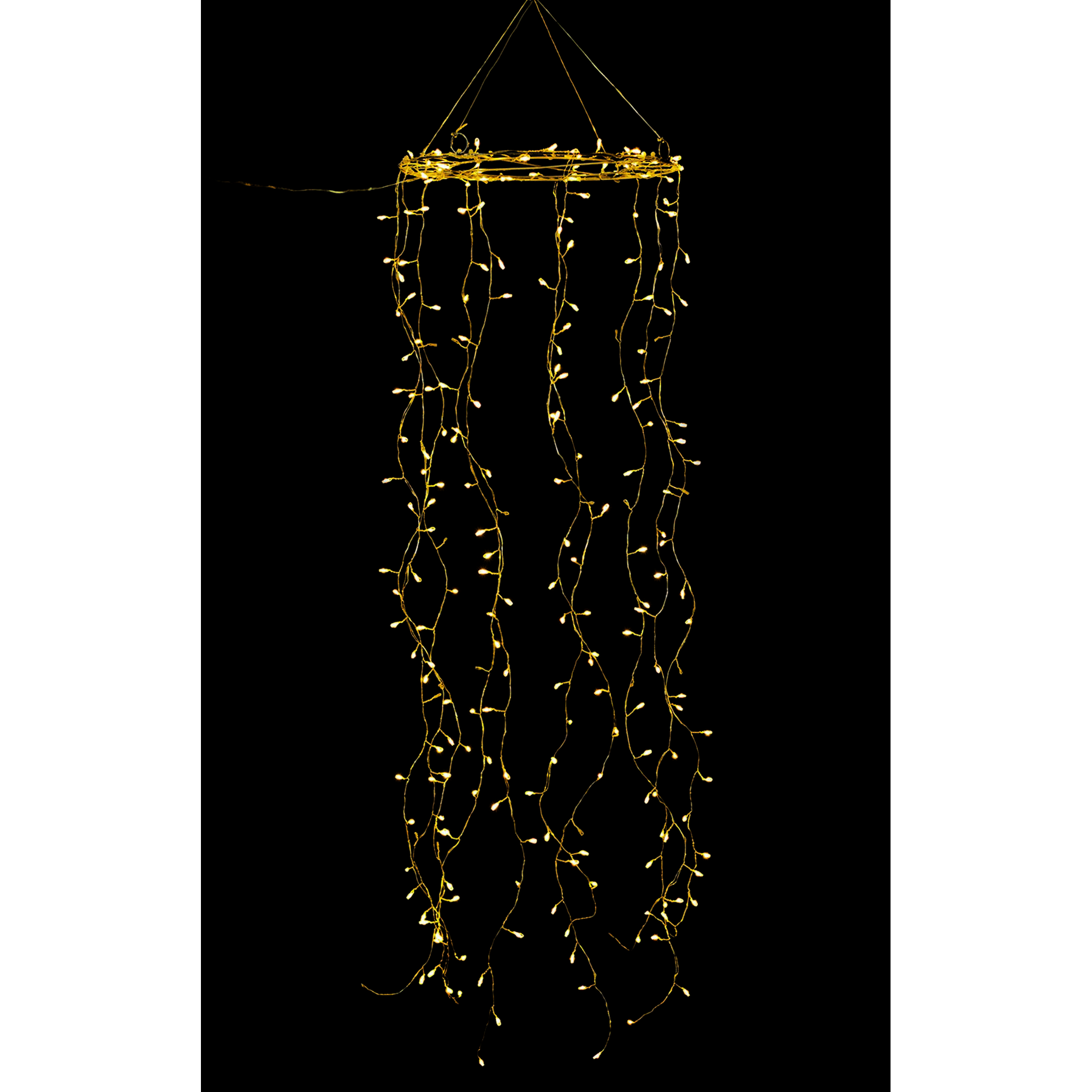 LED-Leuchtkranz, 240 LEDs, Ø 30 cm, 1 m