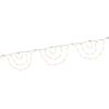 LED-Balkon-Girlande 160 LEDs warmweiß 30 x 500 cm