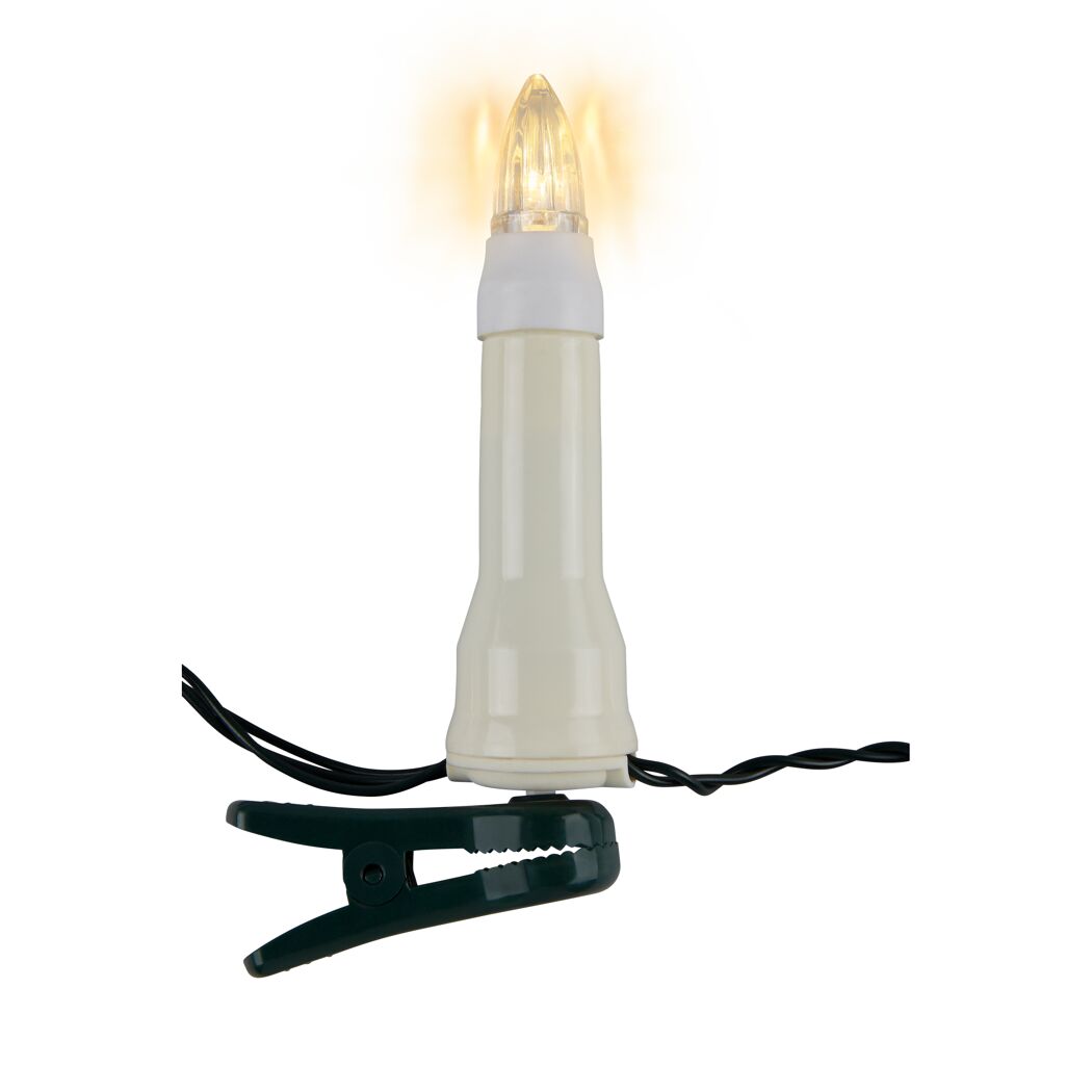 LED-Schaftkerzen 25 LEDs warmweiß 1920 cm