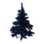 Verkleinertes Bild von Künstlicher Weihnachtsbaum blau 90 cm