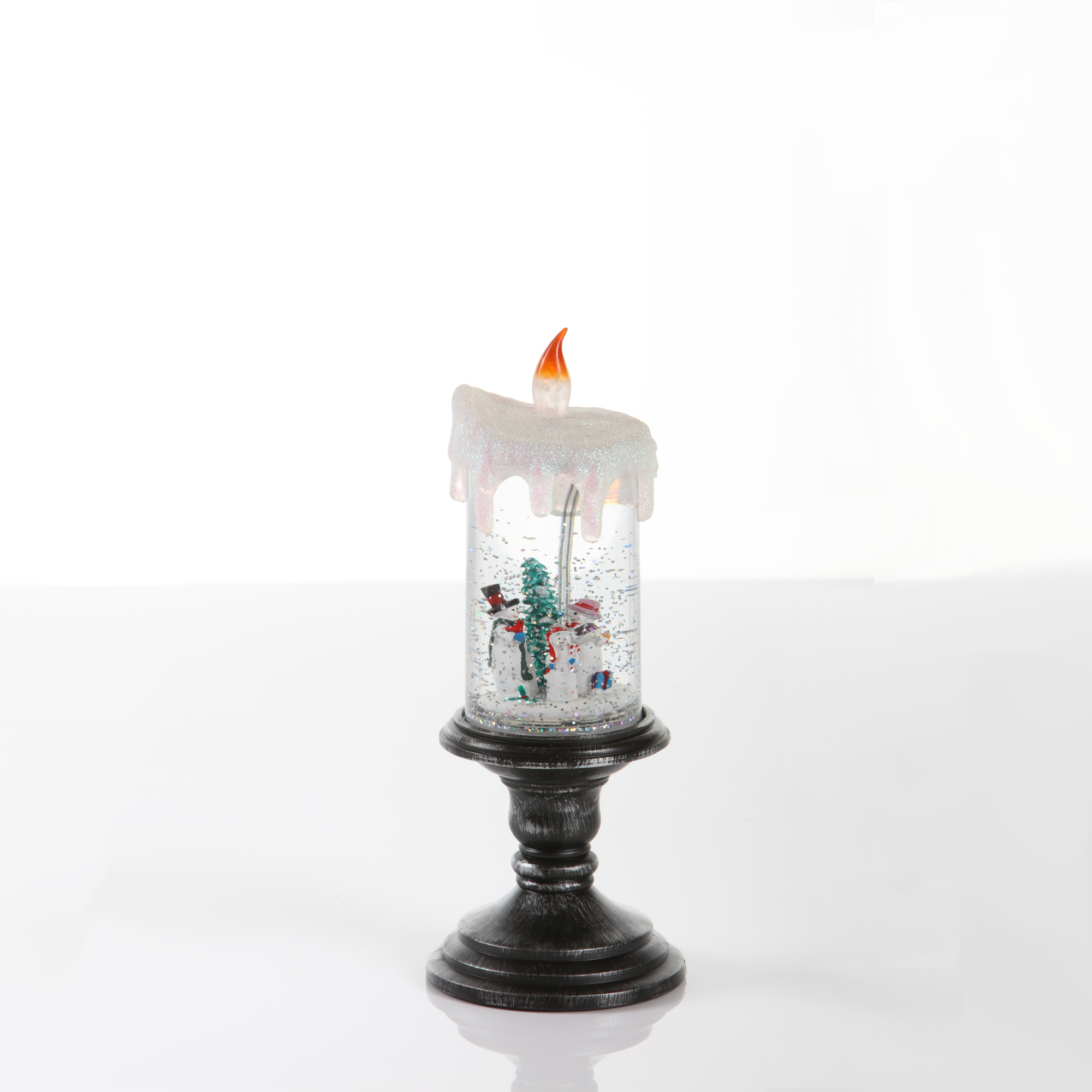 LED-Wasserlaterne 'Kerze' transparent Ø 13,5 x 29 cm + product picture