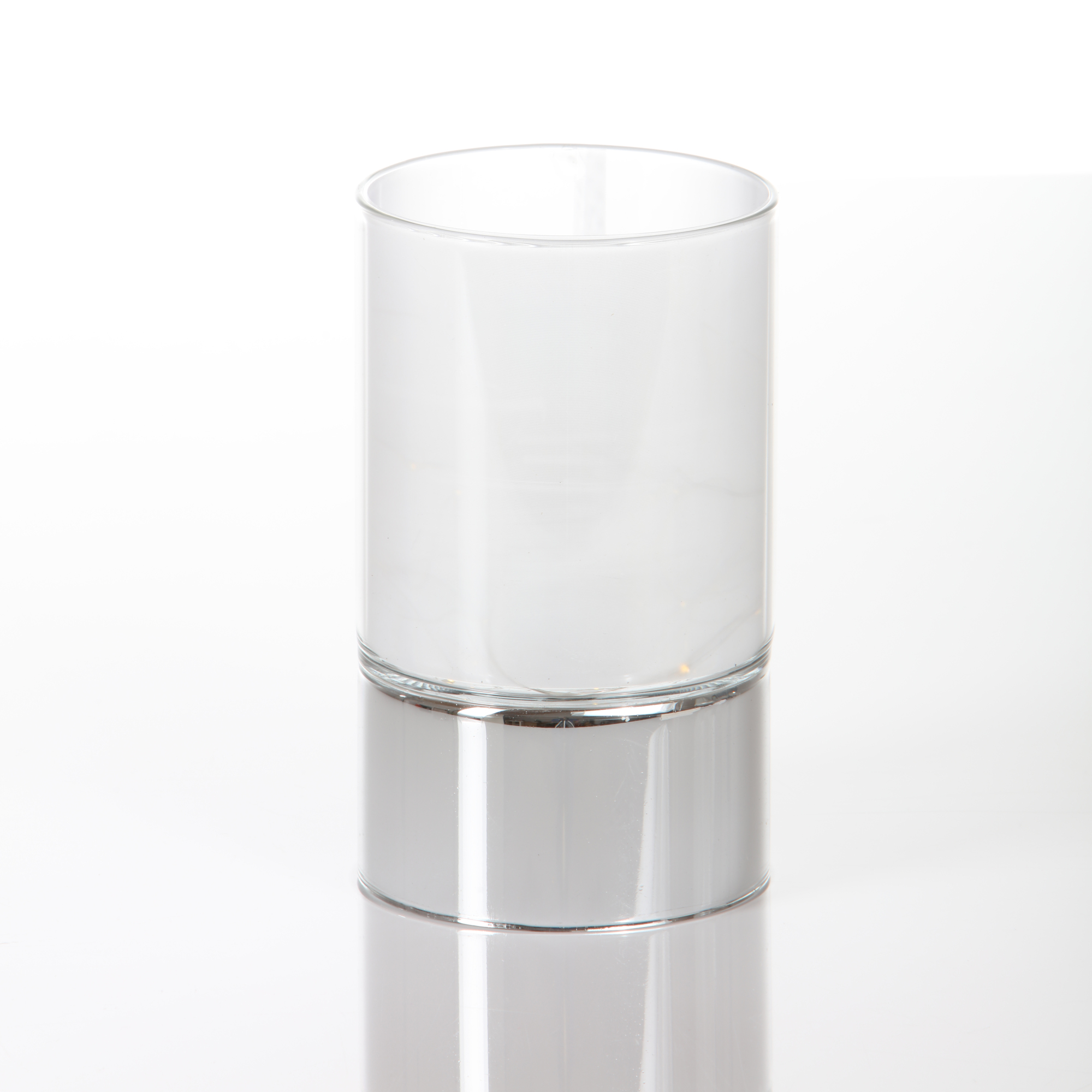 LED-Dekolicht 'Cara' silbern/transparent Ø 9 x 15 cm + product picture