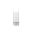 Verkleinertes Bild von LED-Dekoglas mit Lichterkette 'Cara' weiß/silber Ø 9 x 20 cm