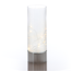 Verkleinertes Bild von LED-Dekolicht 'Cara' silbern/transparent Ø 9 x 25 cm