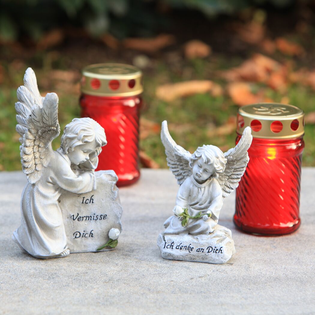 Grab-Gedenkstein 'Angel Nino' Engel, 2 Ausführungen sortiert