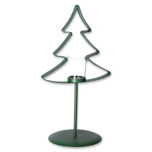 Kerzenhalter 'Baum' grün 37 cm