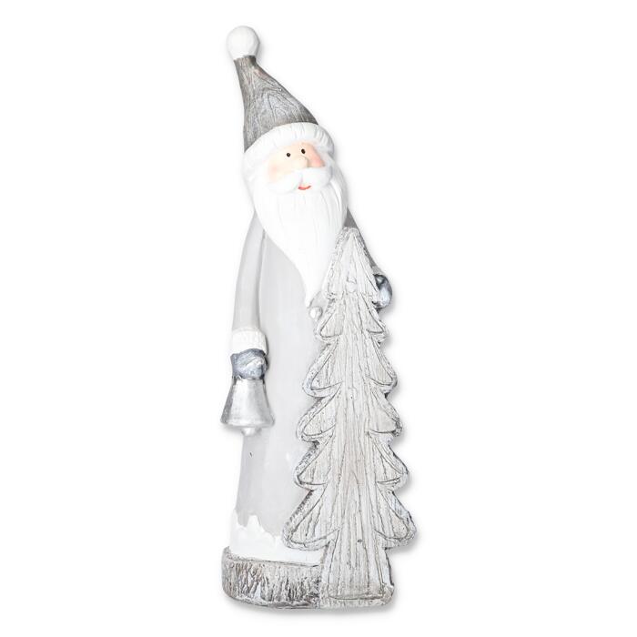 Weihnachtsfigur Weihnachtsmann Grau 53 Cm ǀ Toom Baumarkt