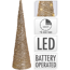 Verkleinertes Bild von LED-Pyramide warmweiß 30 LEDs 60 cm