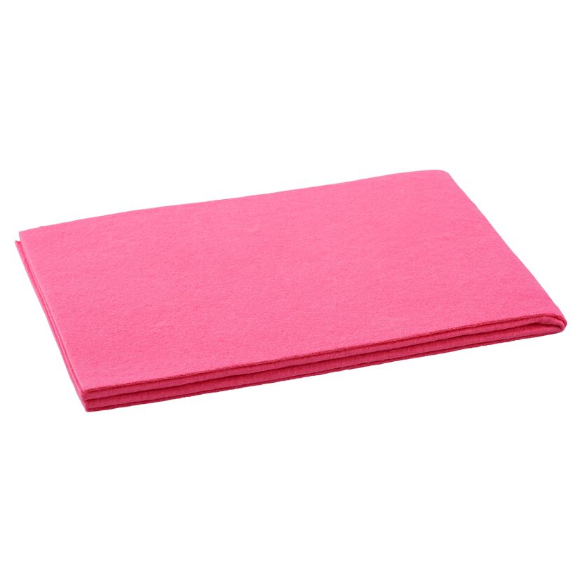 Pinkes Bodentuch