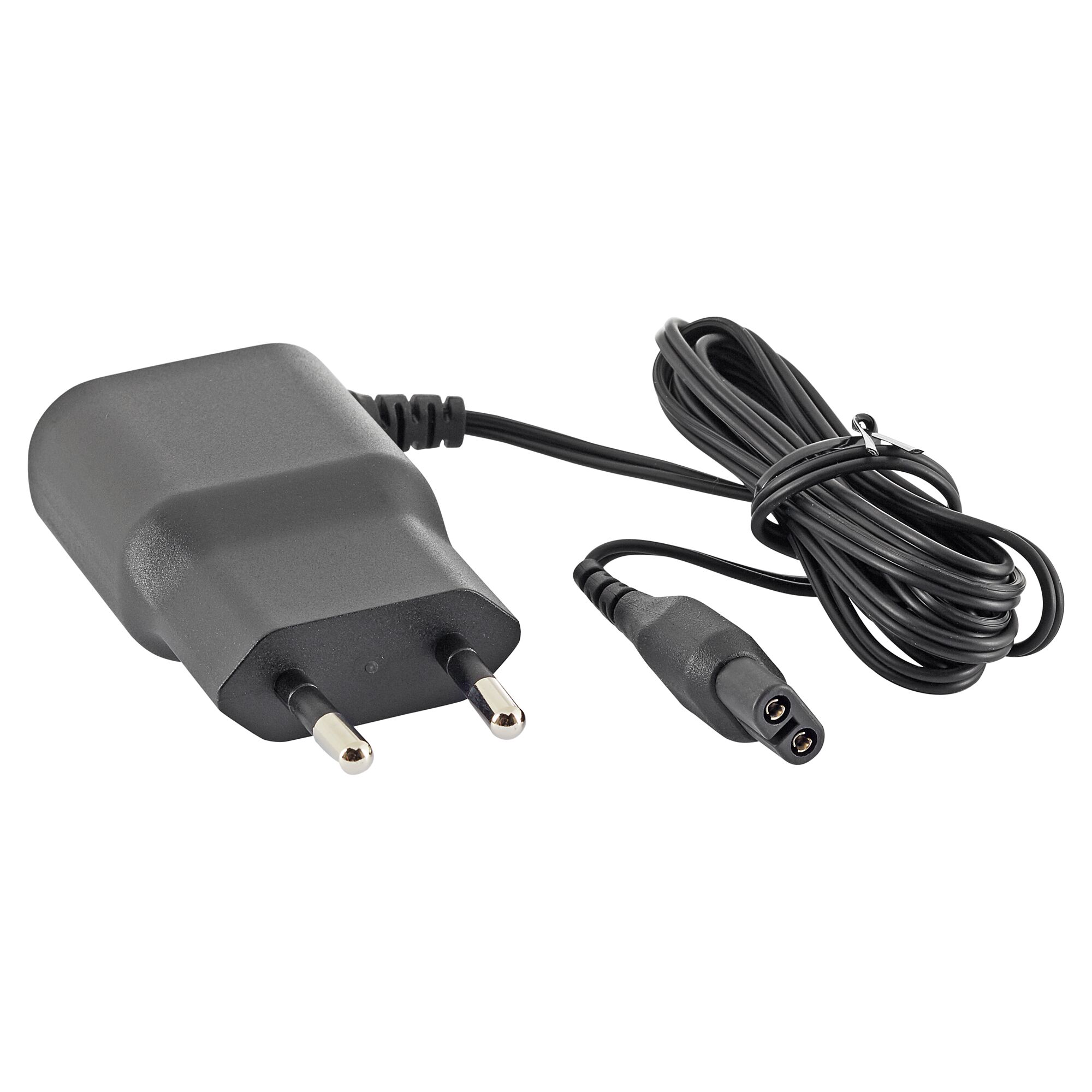 Schwarzes Ladegerät für Fenstersauger