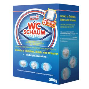 WC Schaum für Toiletten, Bidets und Urinalen 5 x 100g