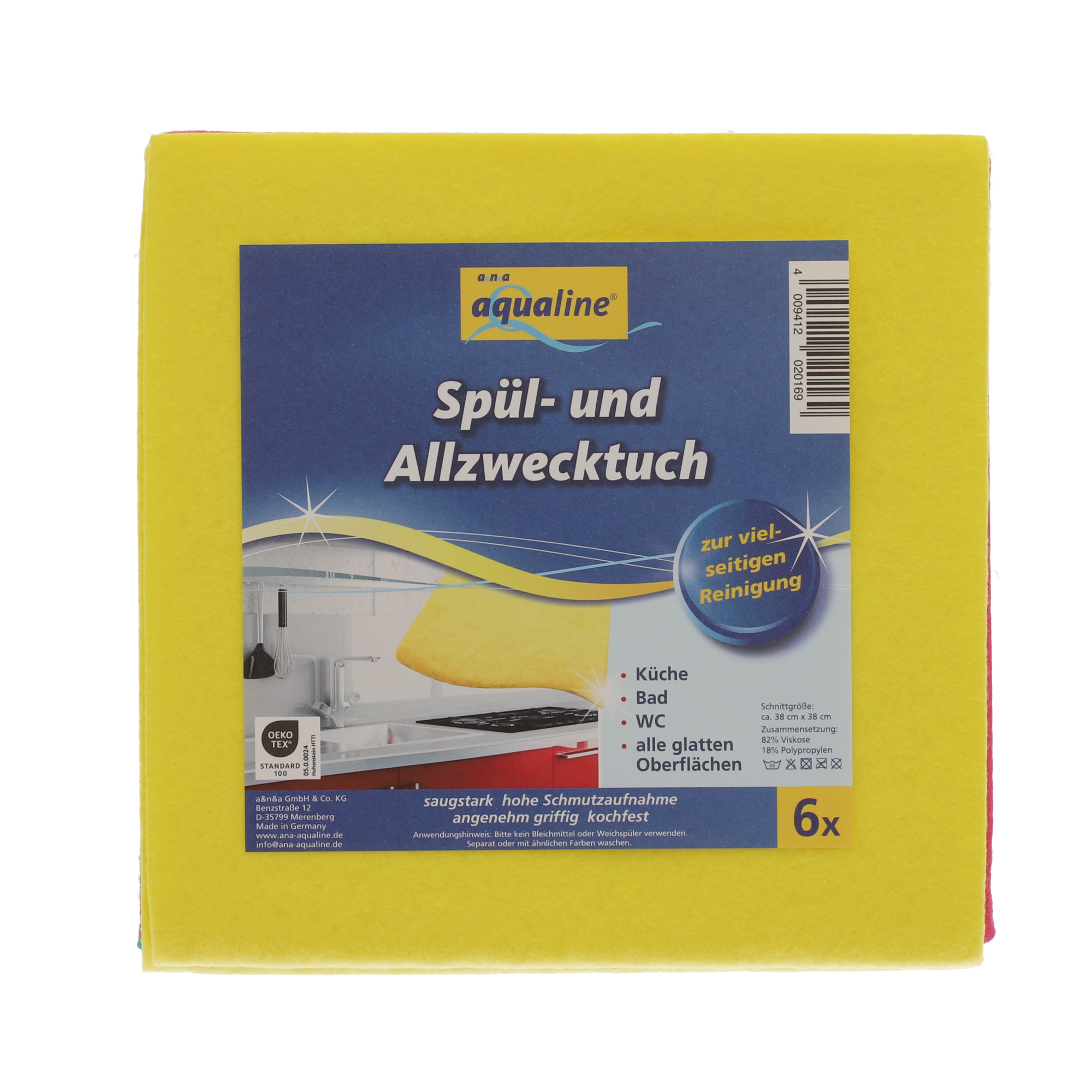 Spül- und Allzwecktuch-Set 6 Stück