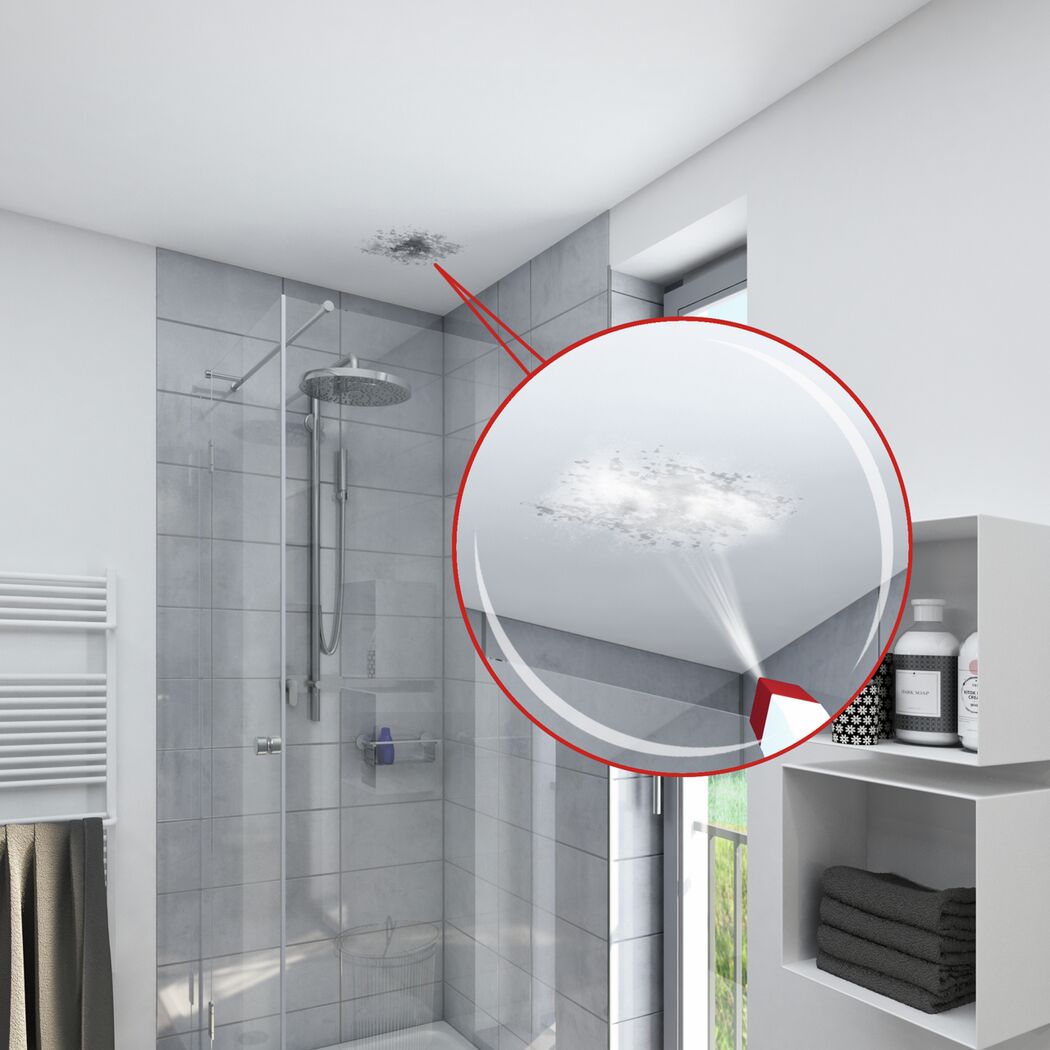 Schimmelentferner im Badezimmer