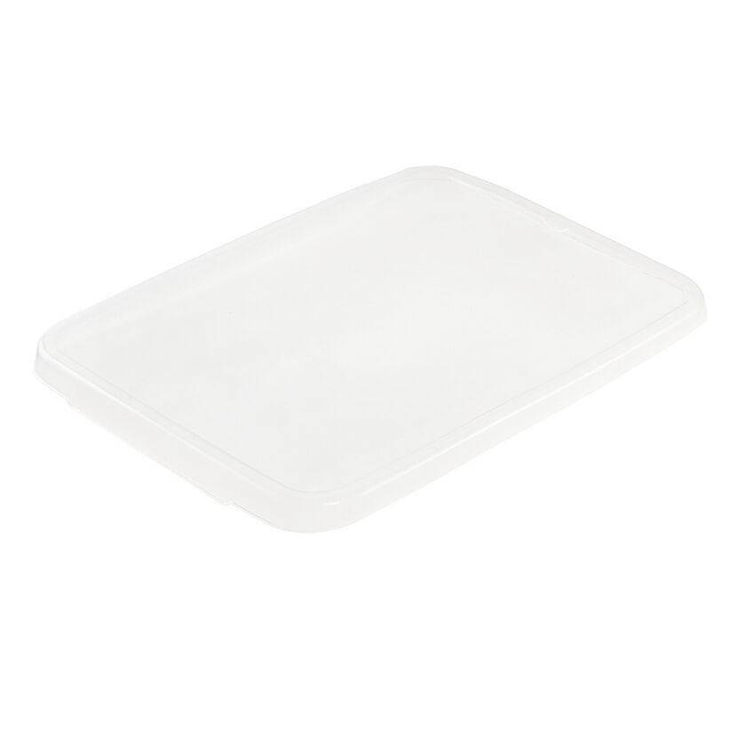 Weißer Deckel der Clipbox Lara