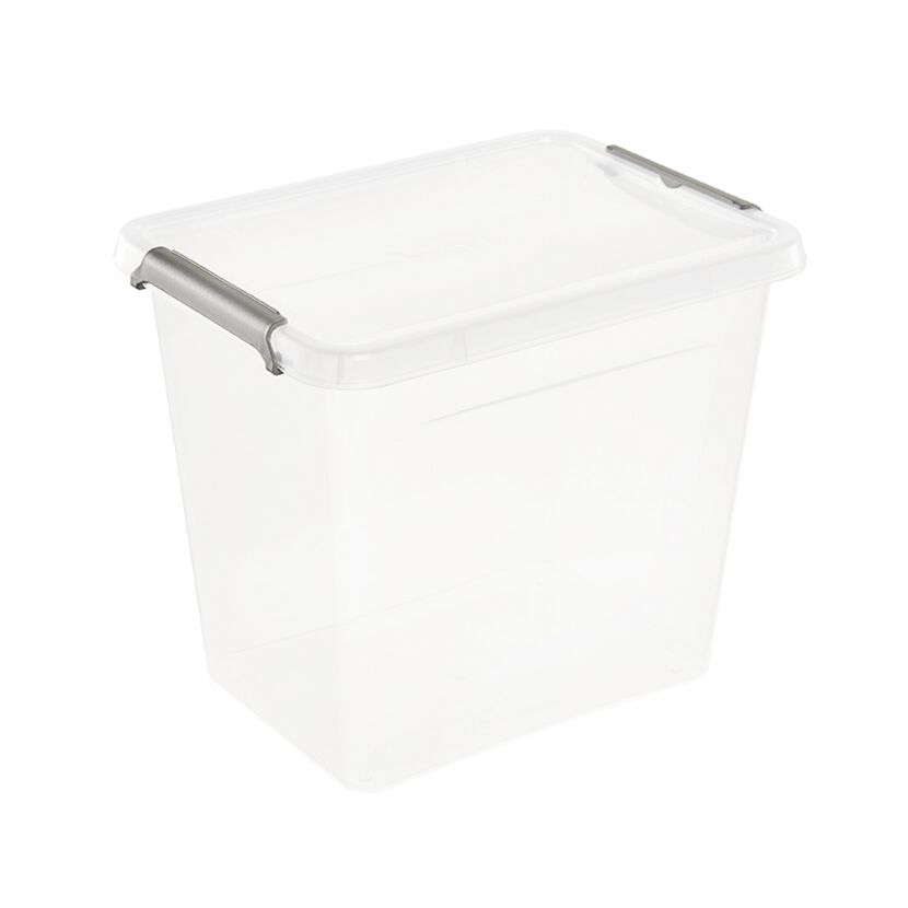 Durchsichtige Aufbewahrungsbox mit Deckel