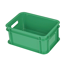Verkleinertes Bild von Aufbewahrungsbox 'Bambini-Box' grün 16,5 x 11,7 x 7,5 cm, 1 l