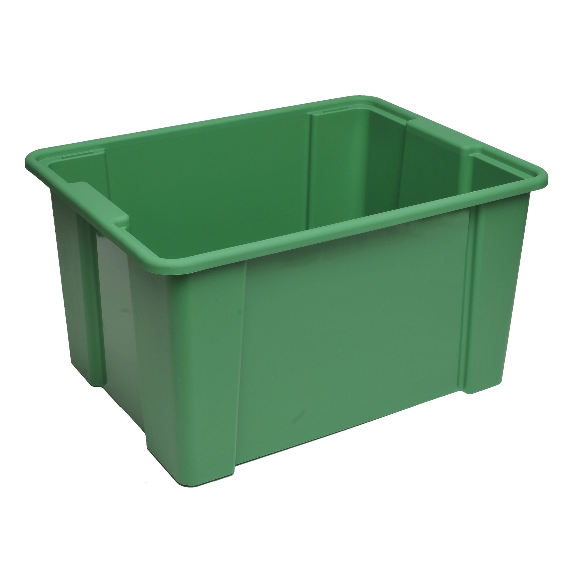 Grüne Aufbewahrungsbox Ecoline Unibox 30 Liter