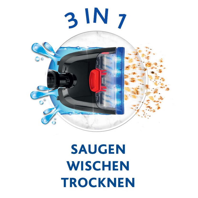 Hartbodenreiniger 'JetClean 3in1' 400 W