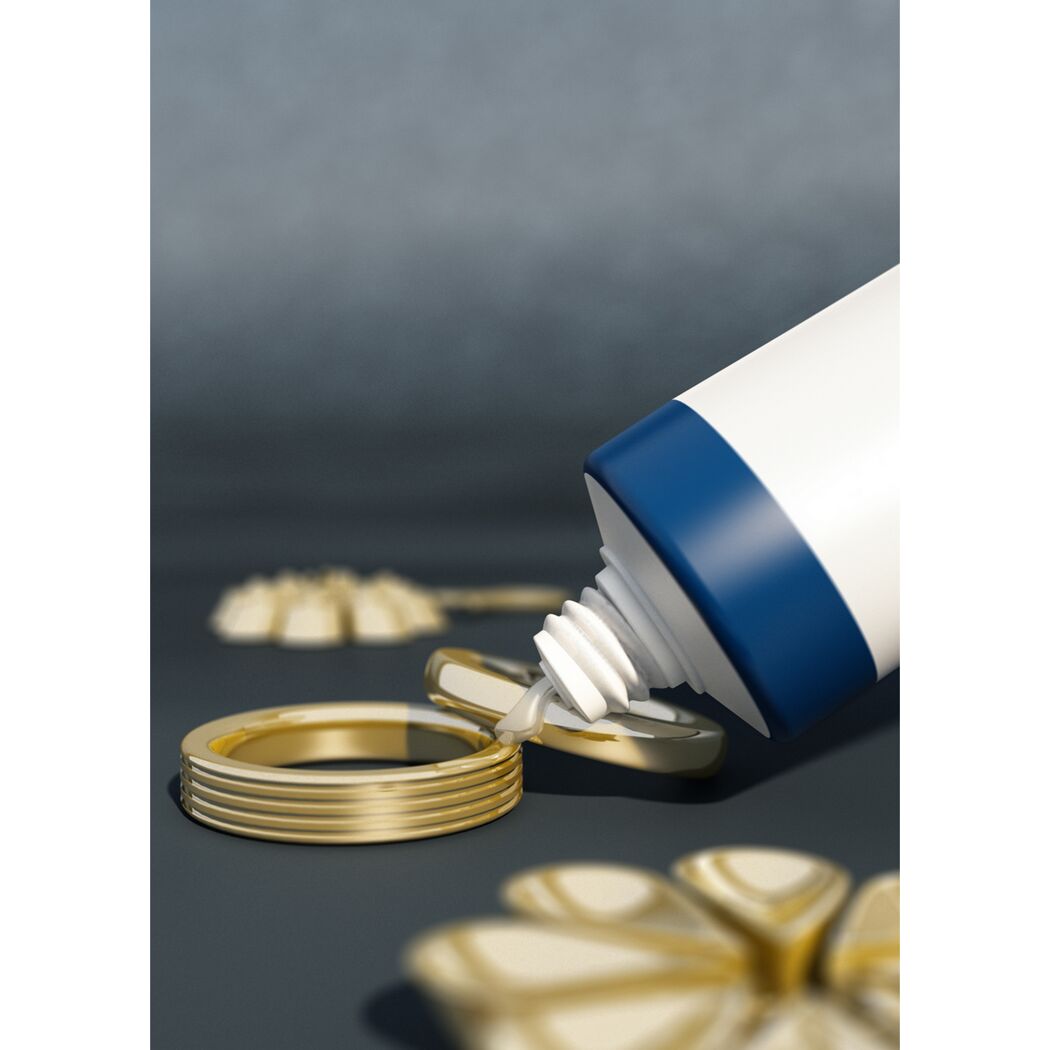 Mellerud Gold und Silber Glanzpolitur Tube