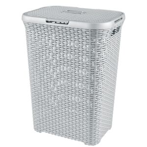Wäschebox 'Style Recycling' hellgrau 34,1 x 61,5 x 44,8 cm 60 l