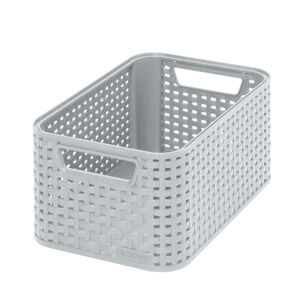 Aufbewahrungskorb 'Style Recycling Box S' hellgrau 19,4 x 13 x 28,5 cm 7 l