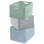 Aufbewahrungskorb 'Style Recycling Box M' grün 28,7 x 17 x 38,6 cm 18 l