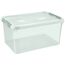 Transparente Aufbewahrungsbox mit Deckel