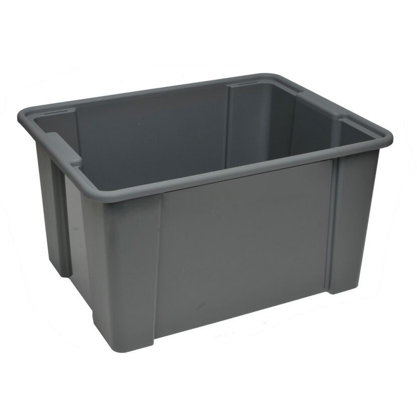 Aufbewahrungsbox 'Ecoline Unibox' 29 x 20 x 39 cm 15 l grau