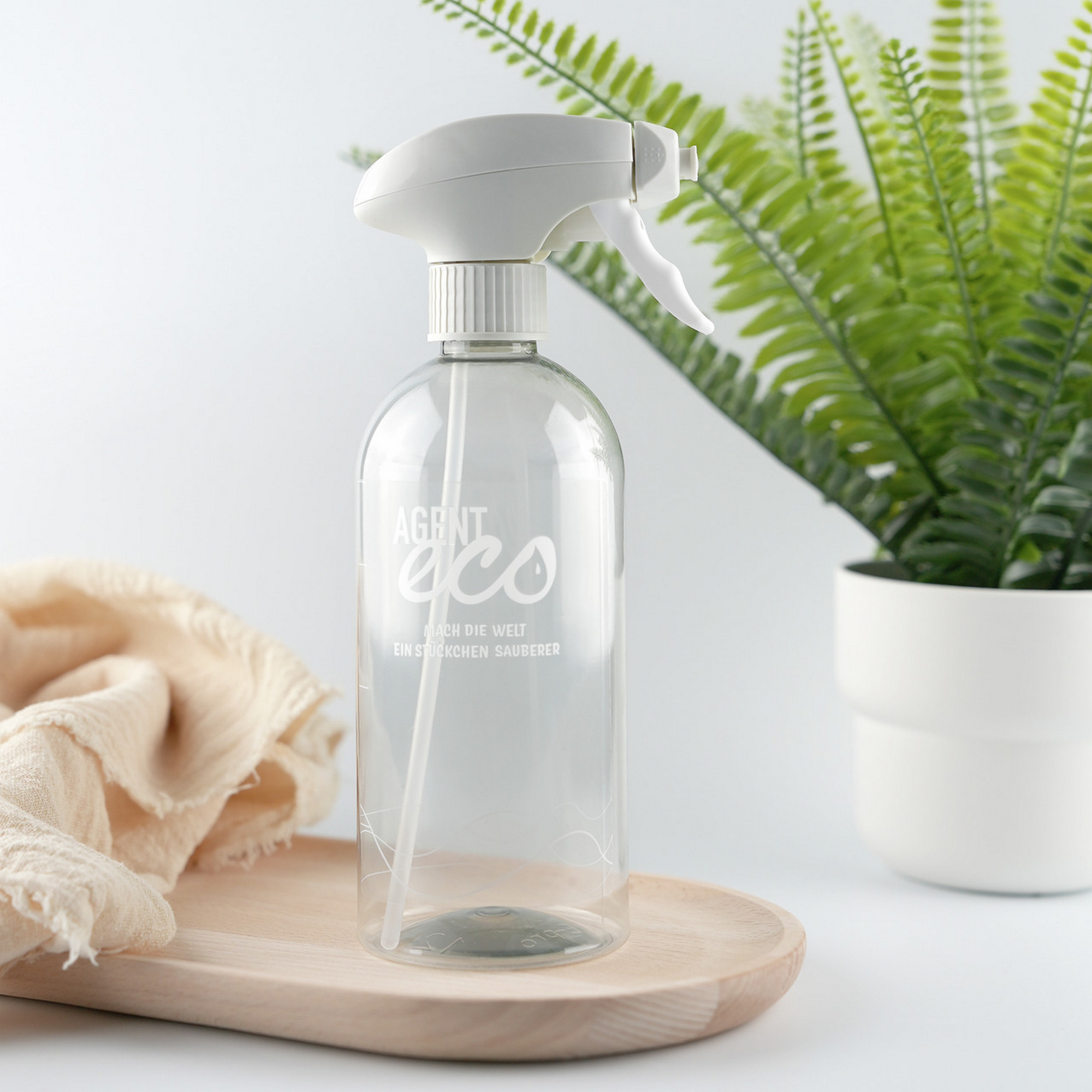 Flasche mit Sprühpistole 'Agent eco' 500 ml
