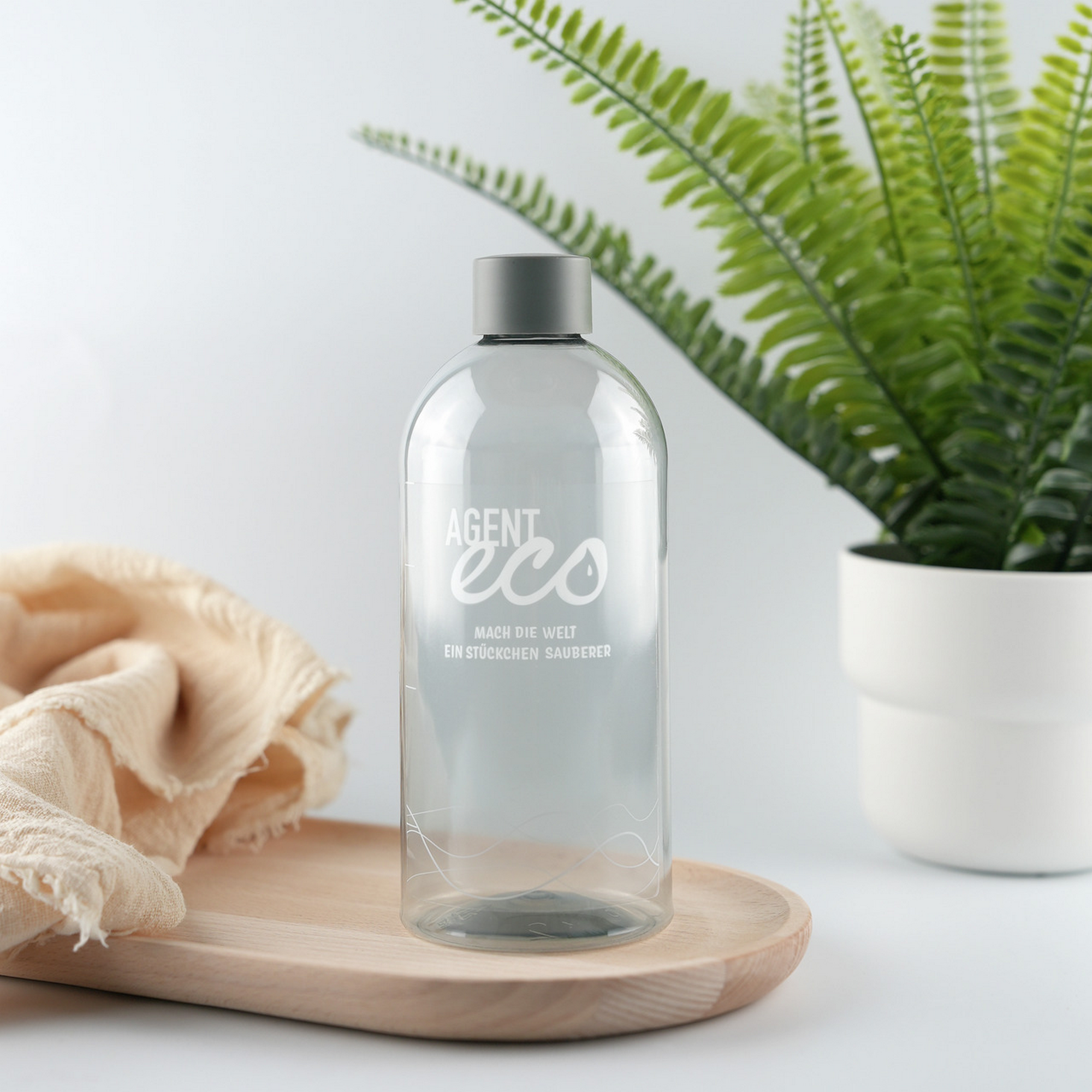 Leere Flasche Agent Eco