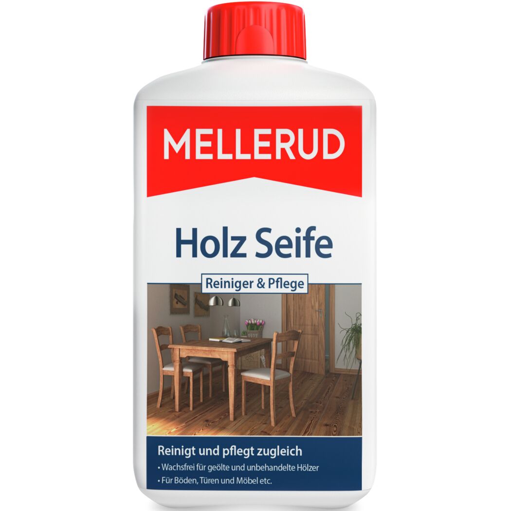Flasche Mellerud Holz Seife Reiniger & Pflege