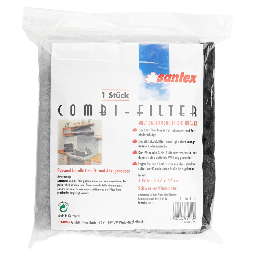 santex Combi-Filter in Verpackung