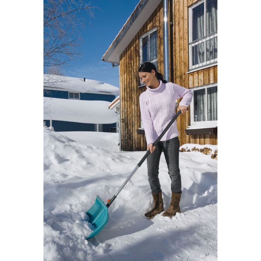 Schneeschieber 'Combisystem' mit Edelstahlkante 50 cm