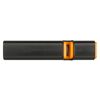 Schwarzer Axt- und Messerschärfer Xsharp™ mit orangefarbenem Griff