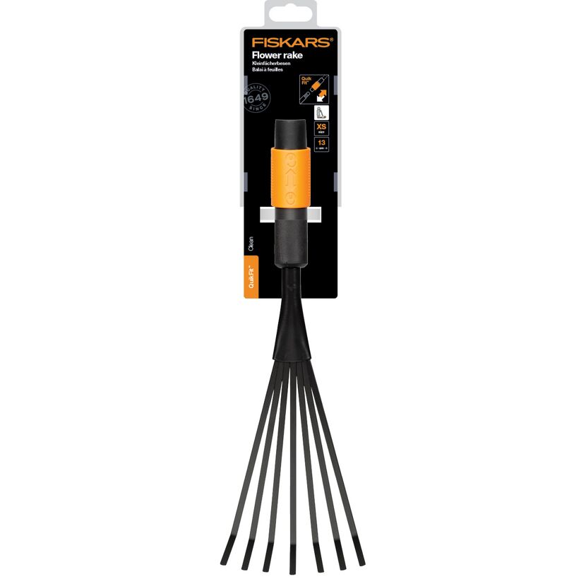 Fiskars Kleinfächerbesen mit Stiel