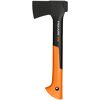 Fiskars Universalaxt X7 mit orangem Griff