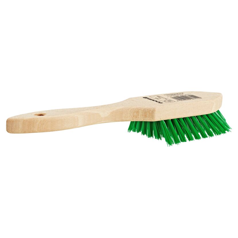Terrakotta-Bürste mit Holzgriff