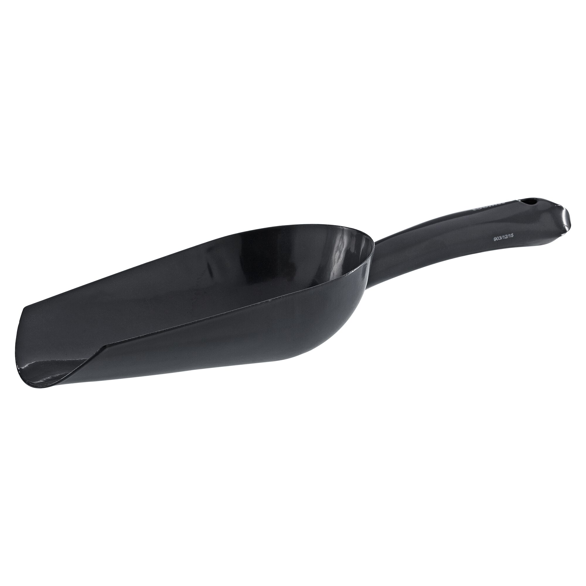 Schwarze Metallschaufel XXL